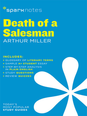 cover image of Death of a Salesman: SparkNotes Literature Guide
